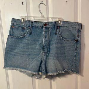 Madewell Relaxed Denim Shorts